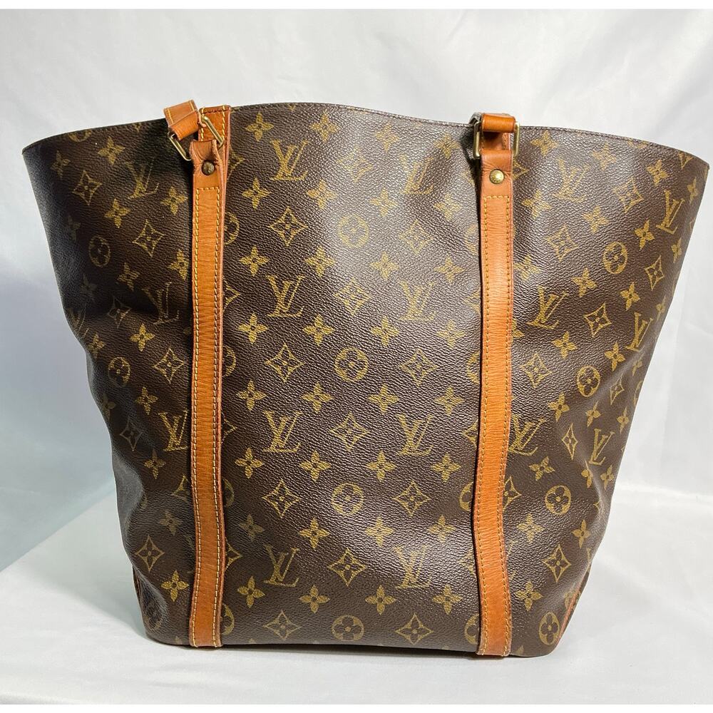 Vintage Louis Vuitton Monogram Sac Shopper tote bag shoulder bag - Picture 3 of 16